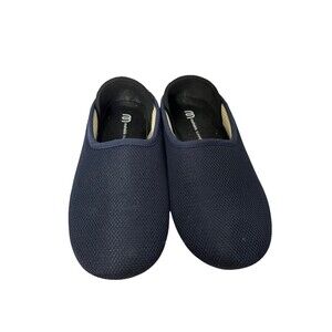 Mahabis Summer Womens Size EU 36 Navy With Black Liner Slip On Shoes